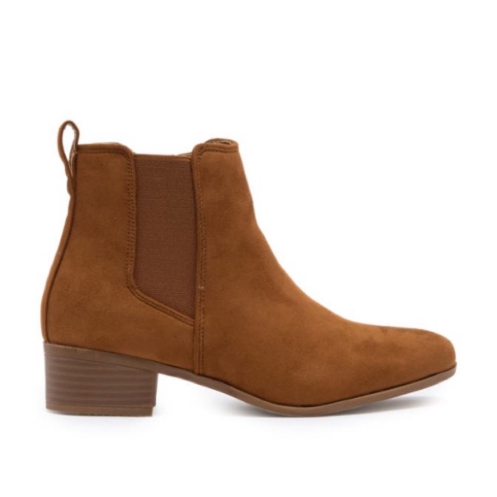 NEW Top Moda Tan Brown Booties